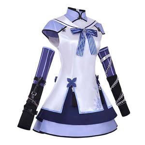 Mujeres Yutuber VTuber Blanche Fleur Cosplay Higashi Yukihasu Disfraces IDOL-011 - Product Image 2