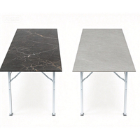 Pieds de table pliables en métal réglables en hauteur, pieds de table télescopiques, pieds de table extensibles