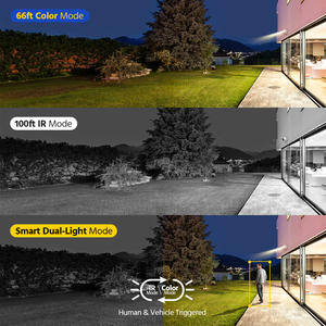 <span class=keywords><strong>ANNKE</strong></span>-Caméra analogique <span class=keywords><strong>4K</strong></span> 8MP pour surveillance professionnelle, caméra de sécurité 4 en 1 à double lumière fixe, TVI, jusqu'à 40m IR - Product Image 3