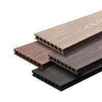 Kit de terrasse composite gris massif, système complet de planches en plastique, dalles décoratives 1x6x20, longueur 16 pieds, 600 x 600