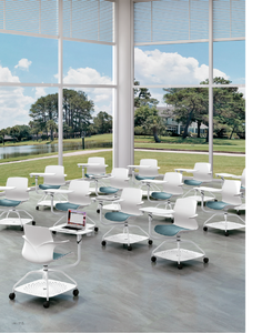 Factory Directly Wholesale Popular Modern High Quality <strong>Study</strong> Chair Classroom Training Chairs with Writing <strong>Pad</strong> - Product Image 6