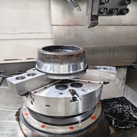 Torno Vertical CNC de Alta Precisión VTC600, Centro de Torneado para Mecanizado de Mazas de Ruedas con Control GSK/Fanuc