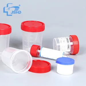 女性小便器带容器旅行尿液粪便塑料测试杯医疗粪便收集一次性标本容器