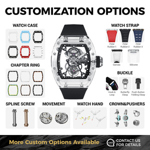 Lujo transparente CRONUSART: un reloj Tourbillon envuelto en brillo <span class=keywords><strong>de</strong></span> zafiro - Product Image 3