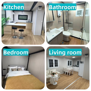 Maison conteneur extensible à double aile, prête à l'emploi, solution clé en main avec cuisine et salle de bain, idéale pour hôtel-resort - Product Image 6