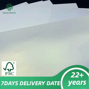 Compra al por Mayor de Cartulina Blanca Perla A4 de 250gsm y 300gsm, Papel Brillante de Alta Rigidez para la Elaboración de Menús y Cubiertas de Certificados - Product Image 5