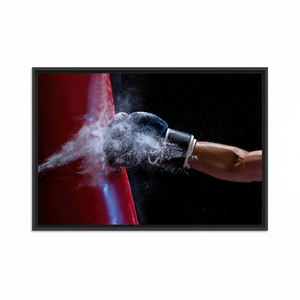 Printed Canvas Art: Tempered Glass Man Cave Wall Decor,<b>BLACK</b> <b>FRAMED</b> CANVAS - Product Image 2