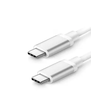 Vnew gran oferta duradero Gen2 USB 3,1 20V 3A Tipo-C a Tipo-C PD 60W carga rápida y cable PD dual de datos