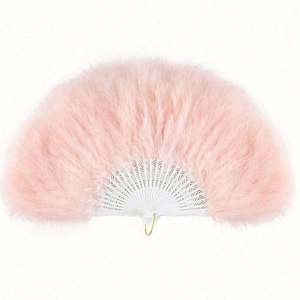 Abanico de Plumas de Avestruz Teñidas al por Mayor para Uso en Danza - Product Image 6