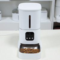 Nouveauté : Distributeur automatique de nourriture pour chiens et chats, intelligent et écologique, avec bouteille de charge intégrée