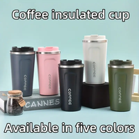 Tasse intelligente LED de 380ml et 510ml avec logo personnalisé Affichage de la température Tasse à vide en acier inoxydable à double couche pour le bureau et le voyage