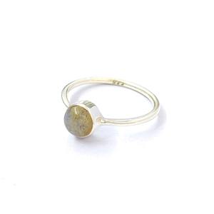 Bague en argent sterling 925 avec pierre précieuse labradorite, collection de créateurs faite à la main, bijoux en argent au meilleur prix - Product Image 2