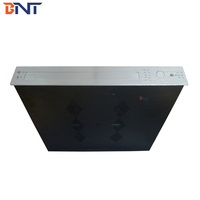 Ascenseur de moniteur rétractable en aluminium de 18.5 pouces pour système de conférence vidéo et audio pour les présentations