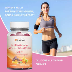 OEM Customized Halal Certified Flavor <strong>Starburst</strong> Gummy <strong>Candy</strong> 100% All-Natural Multivitamin for Adults Vitamin C &amp; Eye Health - Product Image 2