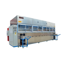 Gebruikte Automatische Ultrasone Reinigingsmachine Voor Fruitgroenten Graanproducten