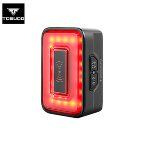 TOSUOD Lumière de vélo <span class=keywords><strong>Radar</strong></span> Feu arrière Capteur intelligent Lumière de nuit pour vélo de <span class=keywords><strong>route</strong></span> et VTT - Product Image 1