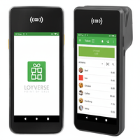 Terminal de point de vente portable Android 15 certifié Google GMS, 6 pouces, 3+32 Go, avec imprimante, NFC et SoftPos