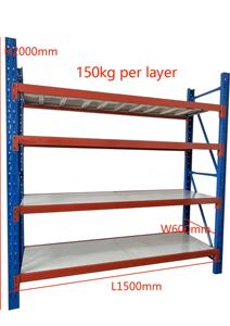 Estantería Comercial Ajustable de Grado Industrial, Fácil de Montar, Directo de Fábrica, para Almacenamiento en Fábricas, Minoristas y Supermercados - Product Image 3