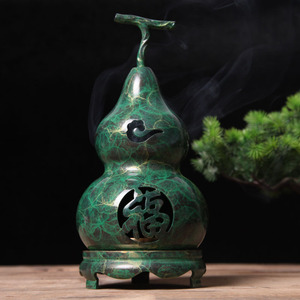Nuevo quemador de incienso con forma de calabaza hueca, adecuado para uso doméstico e interior, ceremonia del té, aromaterapia, decoración de oficina. - Product Image 1