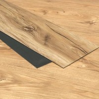 Revêtement de sol en vinyle à coller LVT, planches de vinyle de luxe à dos sec, revêtement de sol en PVC imperméable, aspect bois, pour la maison et le bureau