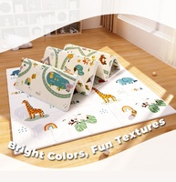 Tapis de jeu pliable épais pour bébé en mousse XPE, imperméable, pour ramper, pour enfants et nourrissons, tapis de jeu sécurisé pour le sol, pour usage domestique