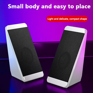 Mini sáng tạo <span class=keywords><strong>USB</strong></span> Loa có dây cho máy tính, thích hợp cho máy tính xách tay, máy tính để bàn, và nhỏ khác chuyên nghiệp 2.0 kênh loa - Product Image 2