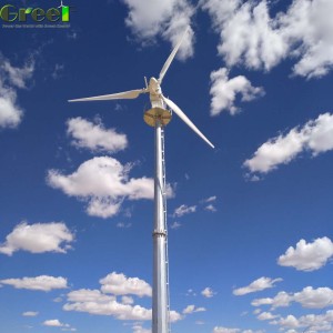 Éolienne à faible vitesse de 30 kW avec contrôle de la pente pour usage domestique - Product Image 4