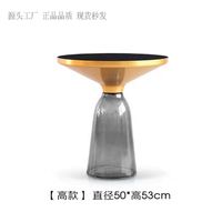 Pieds de table en verre trempé de haute qualité, table basse sur mesure