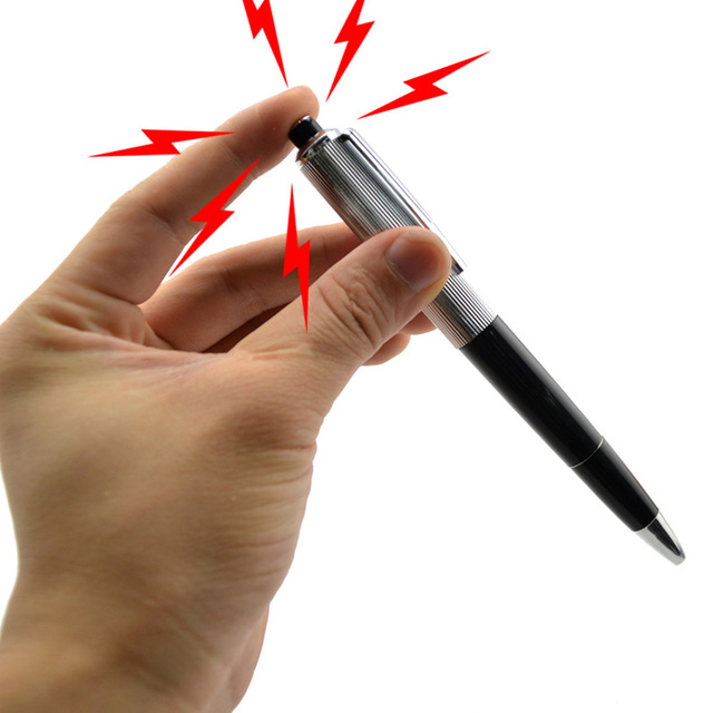 Electric Shock Pen Prank Joke Funny Interactive Toy Adult Halloween Cross-border King Magic Props