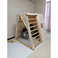 Tente de jeu d'intérieur pour enfants, tente pour fillette, maison de jeu, structure d'escalade et de jeu pour garçons et filles, tente de lit pour tout-petits