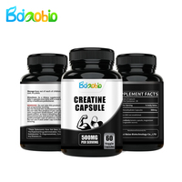 Capsules de créatine en marque privée OEM 500 mg Complément alimentaire avec vitamines Capsules de créatine monohydrate