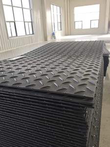 Tapis de protection au sol en polyéthylène haute densité, tapis de chantier portables pour la protection du sol <span class=keywords><strong>des</strong></span> excavateurs - Product Image 3