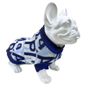 Lujoso suéter de punto personalizado para perros y mascotas Suéteres de invierno lavables suaves y cálidos del fabricante en varios colores Estilo moderno - Product Image 6