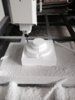 Máquina de grabado CNC de 3 ejes de alta resistencia Syntec/RichAuto para espuma, EPS/EVA/PVC/madera/acrílico, para la fabricación de moldes y accesorios de exhibición