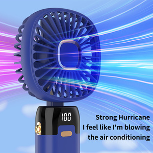 DF10 Portable Pocket Phone <strong>Holder</strong> Light Weight Rechargeable Sports Outdoor High Speed Strong Wind <strong>Handy</strong> Fan - Product Image 3