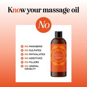 Huile de massage pour le corps à l'extrait d'arnica en marque propre, naturelle, relaxante, hydratante, nourrissante pour les muscles et les articulations endoloris, fraîche - Product Image 5