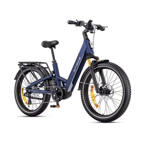 ENGWE E26 3.0 Pro, Nueva Bicicleta Eléctrica de Tracción Media de 250W, Llanta Gruesa de 26 Pulgadas, 48V 15Ah, Suspensión Completa, Plegable, 100Nm de Torque - Product Image 1