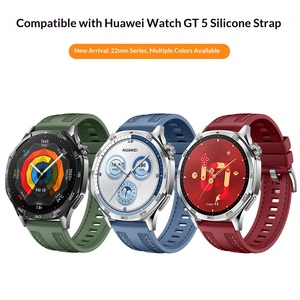 สายนาฬิกา Upro 22 มม. แบบยูนิเวอร์แซล ทำจากซิลิโคน+ไนลอน สำหรับ Huawei GT5 GT6 46 มม. สายรัดข้อมือแบบสปอร์ต ซิลิโคนและไนลอน แบบถอดเร็ว - Product Image 1