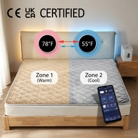 Système de refroidissement de lit alternatif Eight Sleep, surmatelas rafraîchissant à base d'eau, système de contrôle intelligent de la température pour un sommeil optimal