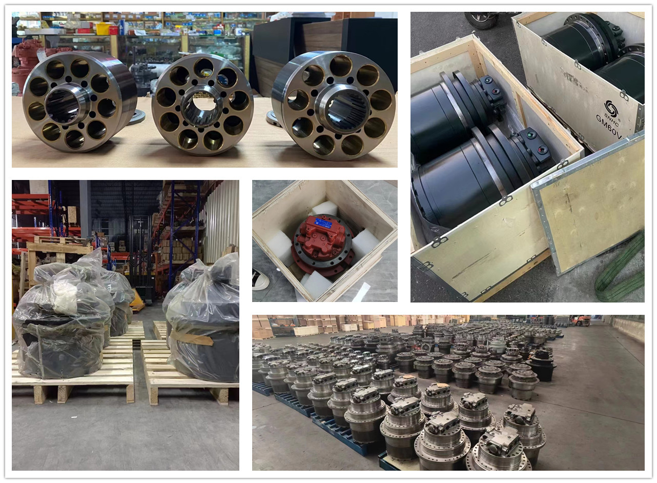 ZX55 Excavator Final Drive - High-Quality Hydraulic Motors