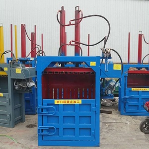 Dệt bông rags nén thủy lực Baler máy dọc 100ton hộp carton phế liệu baling Máy ép cho sử dụng quần áo - Product Image 3