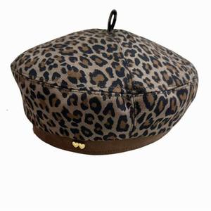 Klassische Vintage Leoparden-Baskenmütze Malermütze Französische Künstler-Baskenmütze für Mädchen und Damen - Product Image 2
