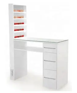 Table de manucure professionnelle, 1 pièce, pour salon de manucure, avec collecteur de poussière, bon marché