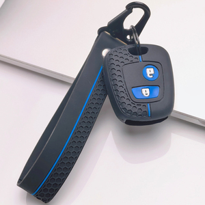 Housse de <span class=keywords><strong>clé</strong></span> en silicone souple avec sangle pour <span class=keywords><strong>Peugeot</strong></span> 107 108 <span class=keywords><strong>206</strong></span> 207 307 308 et Citroën C1 C2 C3 C4 C5 Saxo - Product Image 3