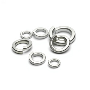 Arandelas de seguridad de resorte divididas M3 M4 M5 M6 M8 M10 M12 M16 M20 M24 M30 de acero al carbono cincado DIN GB93 Grado B Nivel 4.8 - Product Image 1
