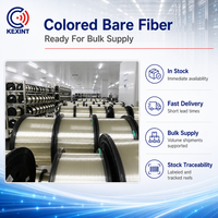 Cable de Fibra Óptica Monomodo y Multimodo KEXINT G657A1 G657A2 G652D, Colorido, sin Recubrimiento
