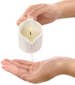 Z &amp; M Dầu Massage Nến Tự Nhiên Ăn Được Đậu Nành Lecithins SPA Horeysuckle Galbanum 2.82Oz - Product Image 3