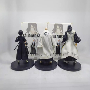 Figura de Anime de <span class=keywords><strong>Bleach</strong></span>, Kuchiki <span class=keywords><strong>Rukia</strong></span>, Kuchiki Byakuya, Yamamoto Genryuusai, Shigekuni, Adorno Decorativo, Juguete de Escritorio, Regalo - Product Image 3