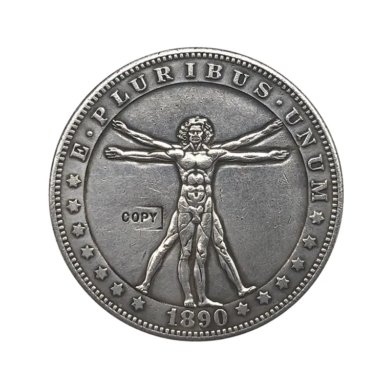 מותאם אישית מתכת עתיק 1890-CC ארה"ב מורגן דולר אוסף נווד ניקל מטבע