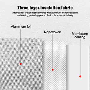 Bolsa Térmica Aislante de Aluminio y Tela No Tejida, Personalizable con Logotipo, para Seis Latas, de Alta Resistencia, Venta al Por Mayor - Product Image 4